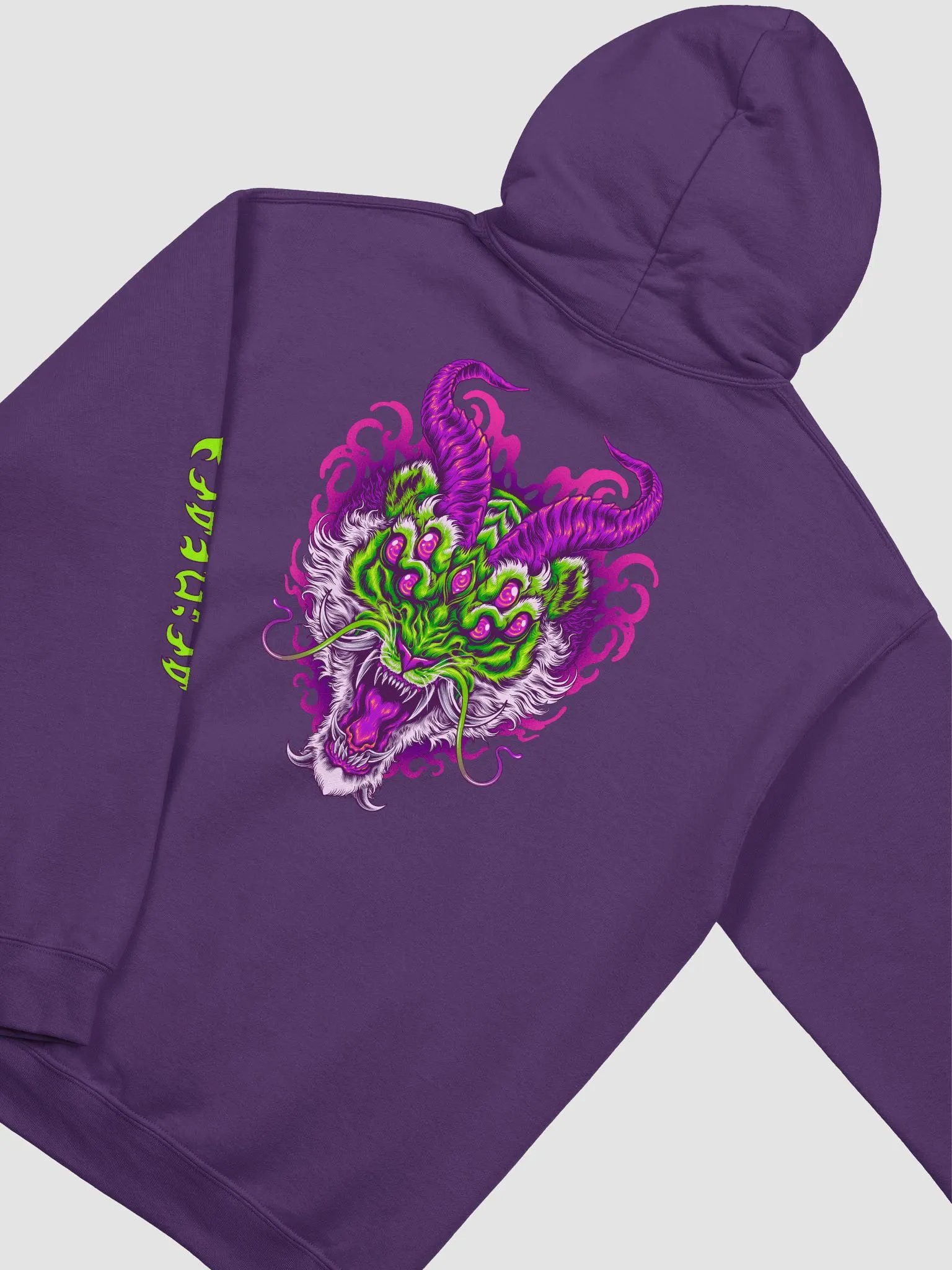 purple tiger hoodie product image (4)