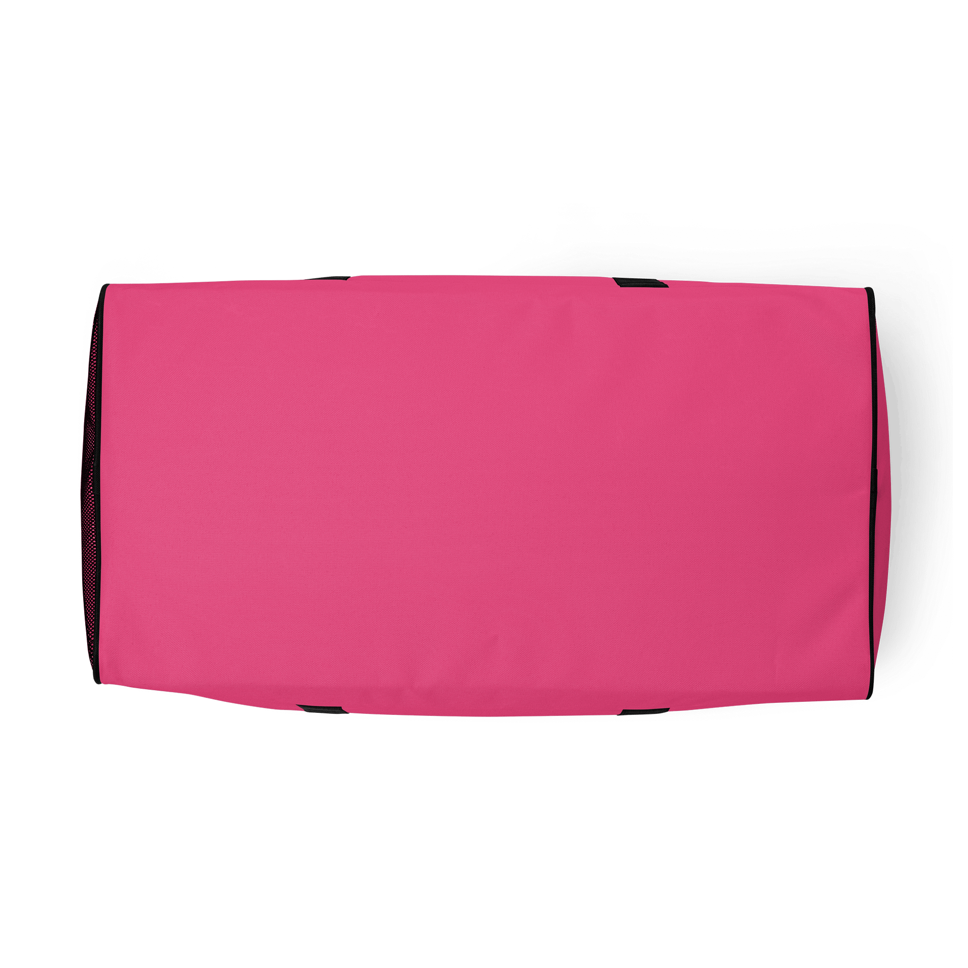Flamingo Pink Solid Color Duffel Bag product image (5)