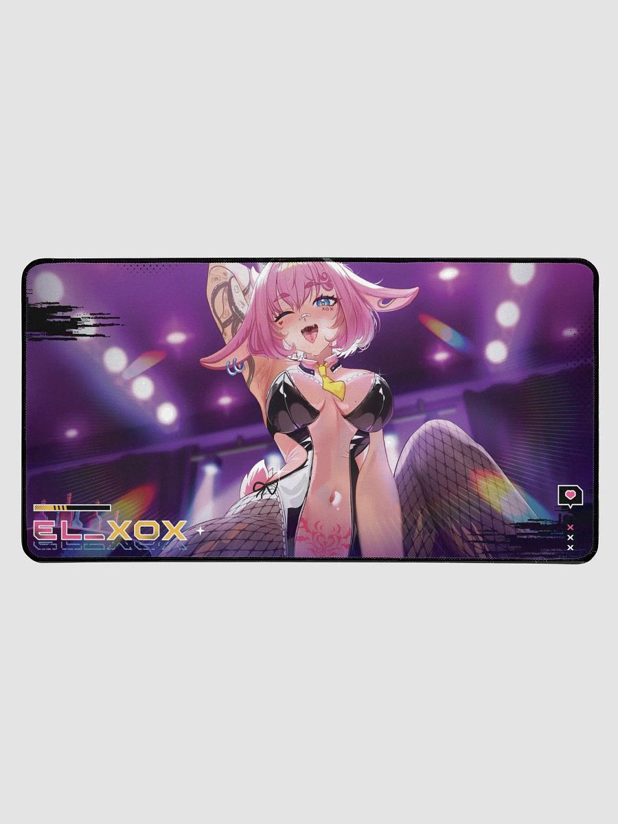 el_XoX Nightclub Bunny Desk Mat product image (1)