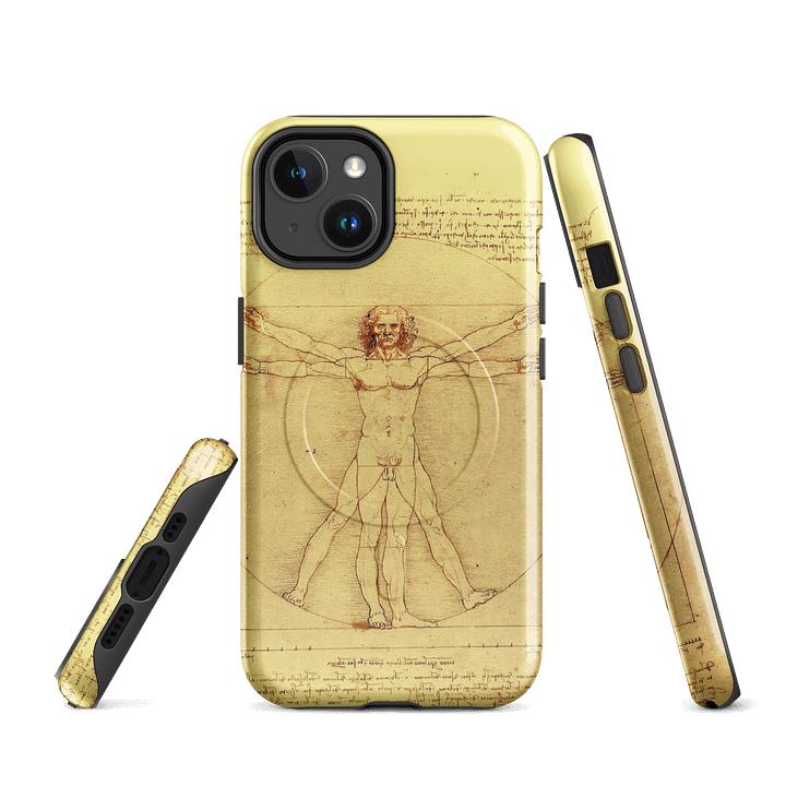 Vitruvian Man iPhone® MagSafe® Tough Case product image (1)