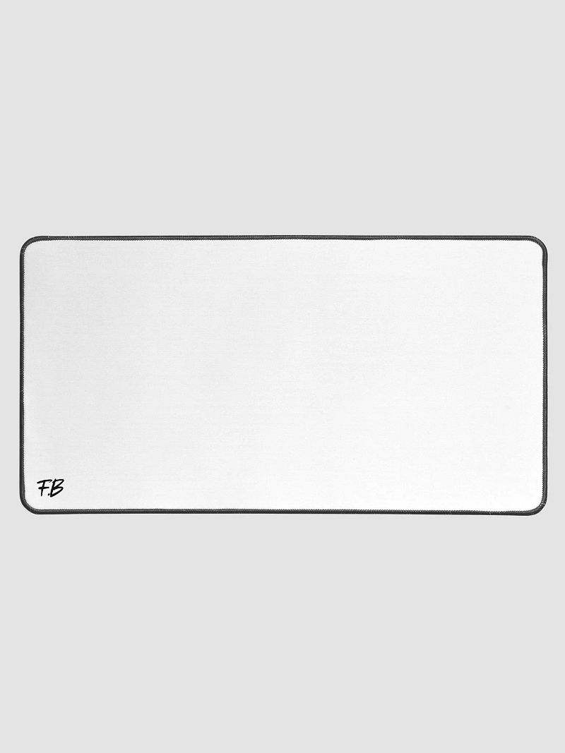 white mousepad