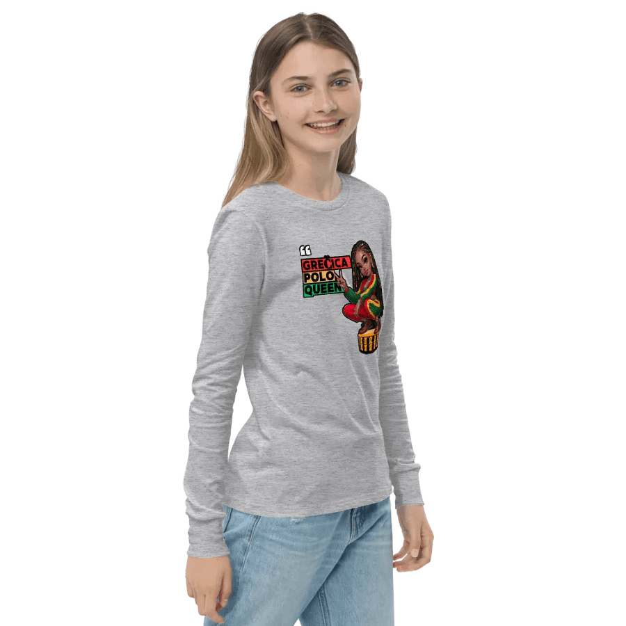 Peaceful Braids Youth Long Sleeve Tee product image (23)