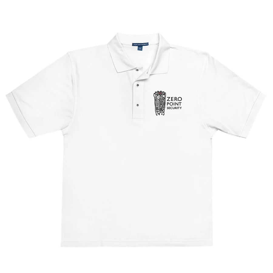 Zero-Point Polo Shirt (White) product image (1)
