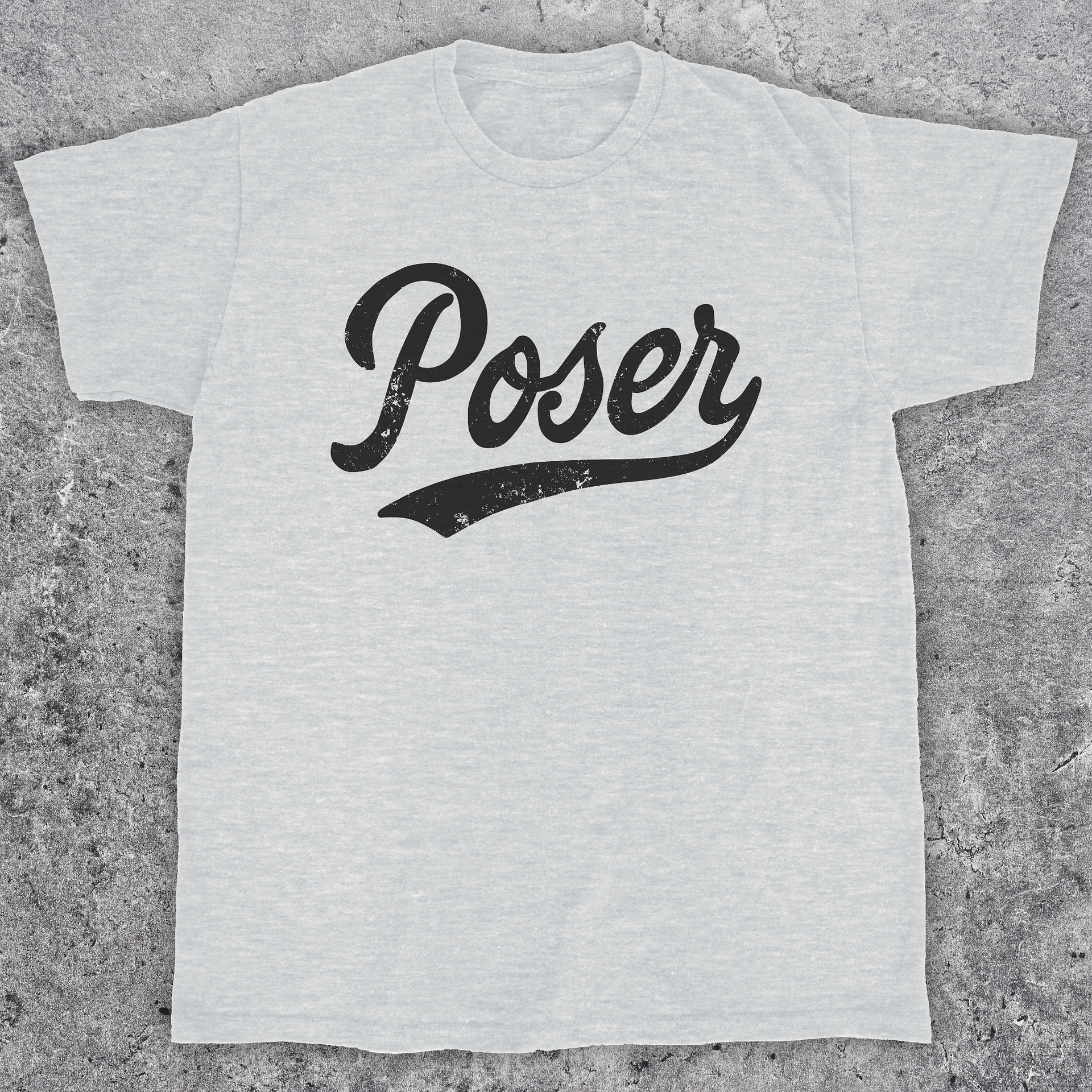 Poser, funny skate t-shirt, Unisex product image (1)