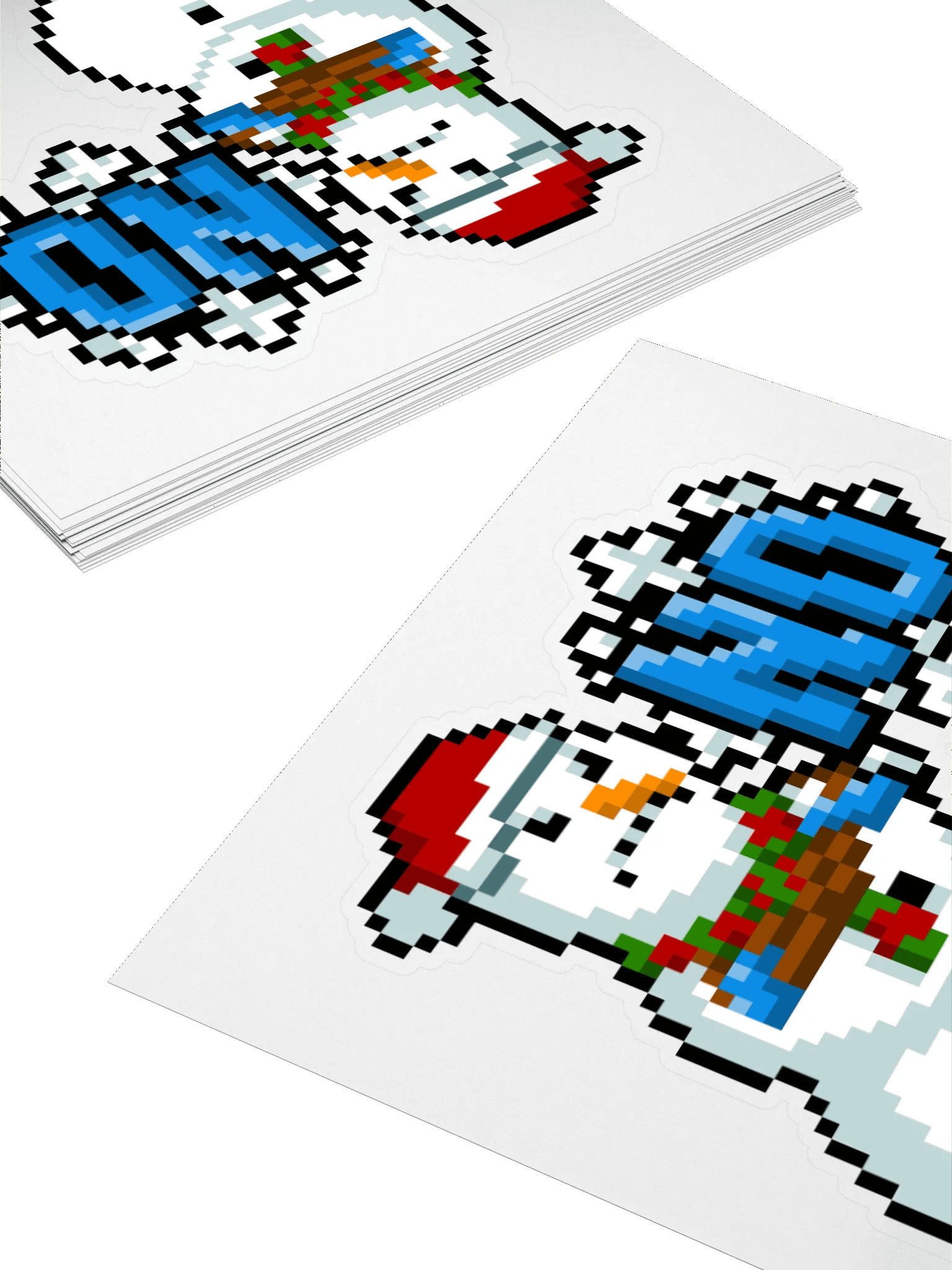 The NO-Man Pixel Art Sticker product image (4)