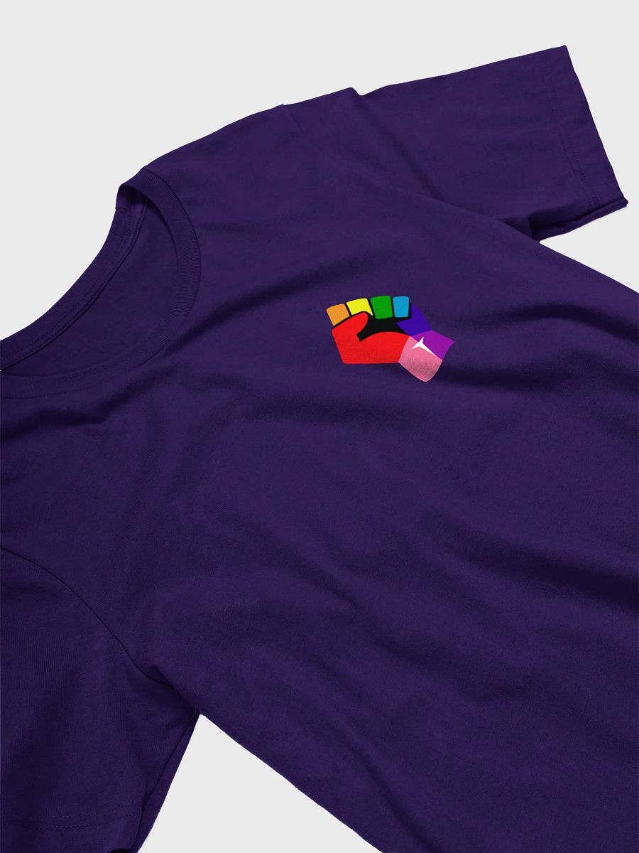 raised queer fist t-shirt product image (3)