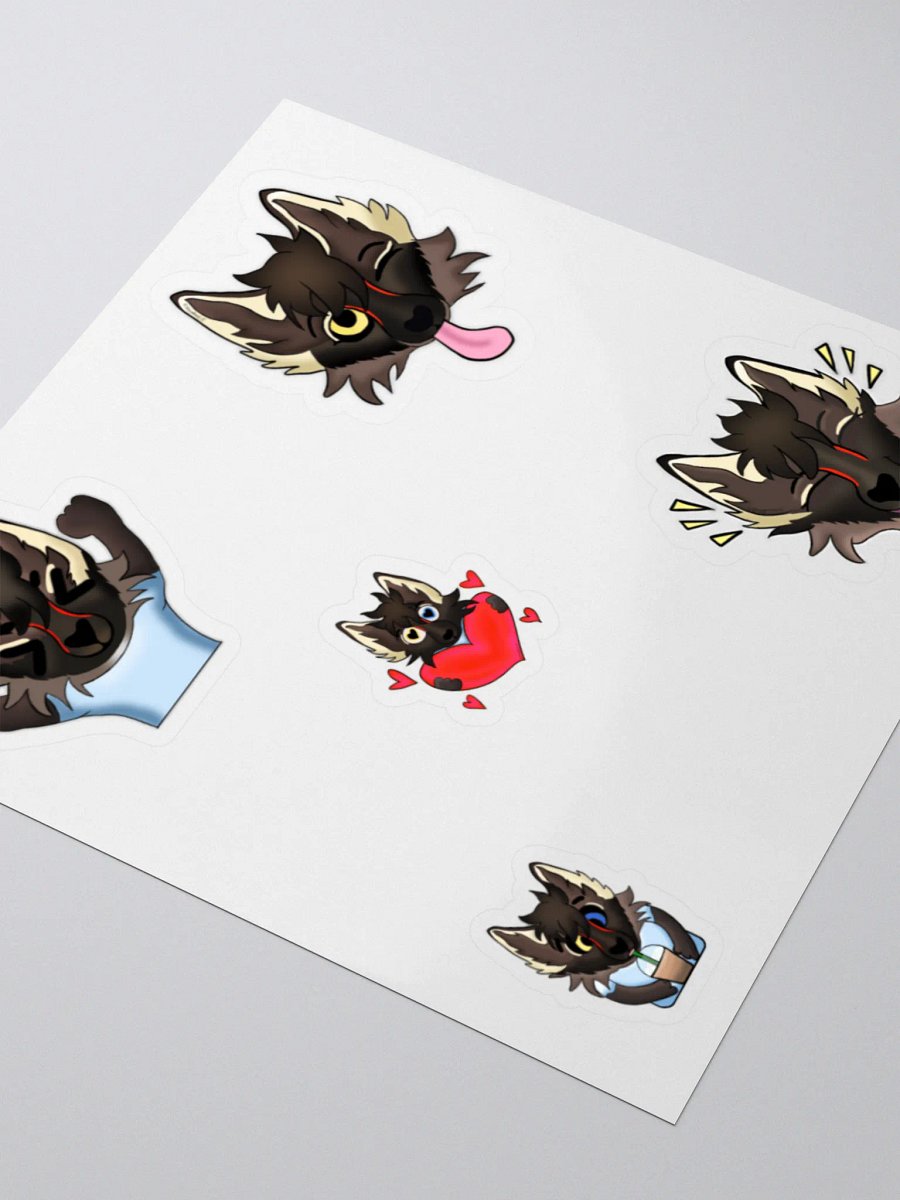 Golden Wolf sticker product image (6)