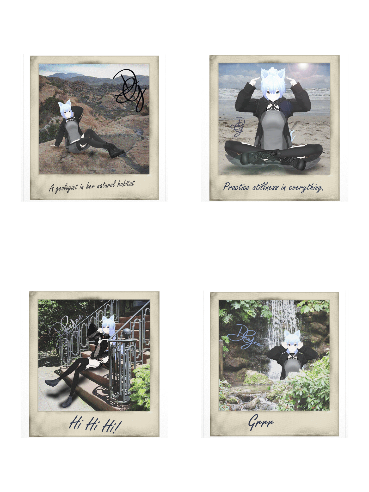 Year 1 Gaming Anniversary DG Polaroids product image (1)