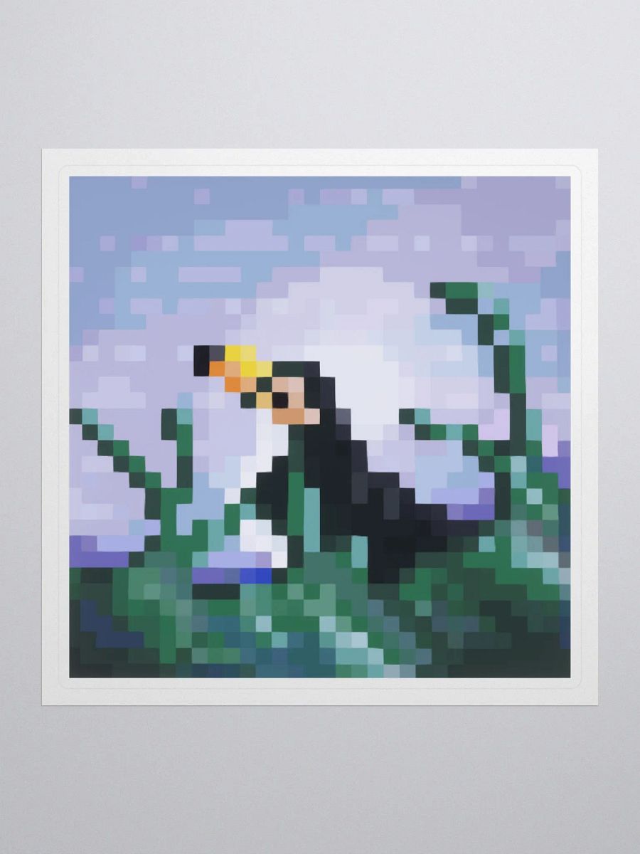 A Toucan Sunset Sticker | Pirates SMP product image (1)