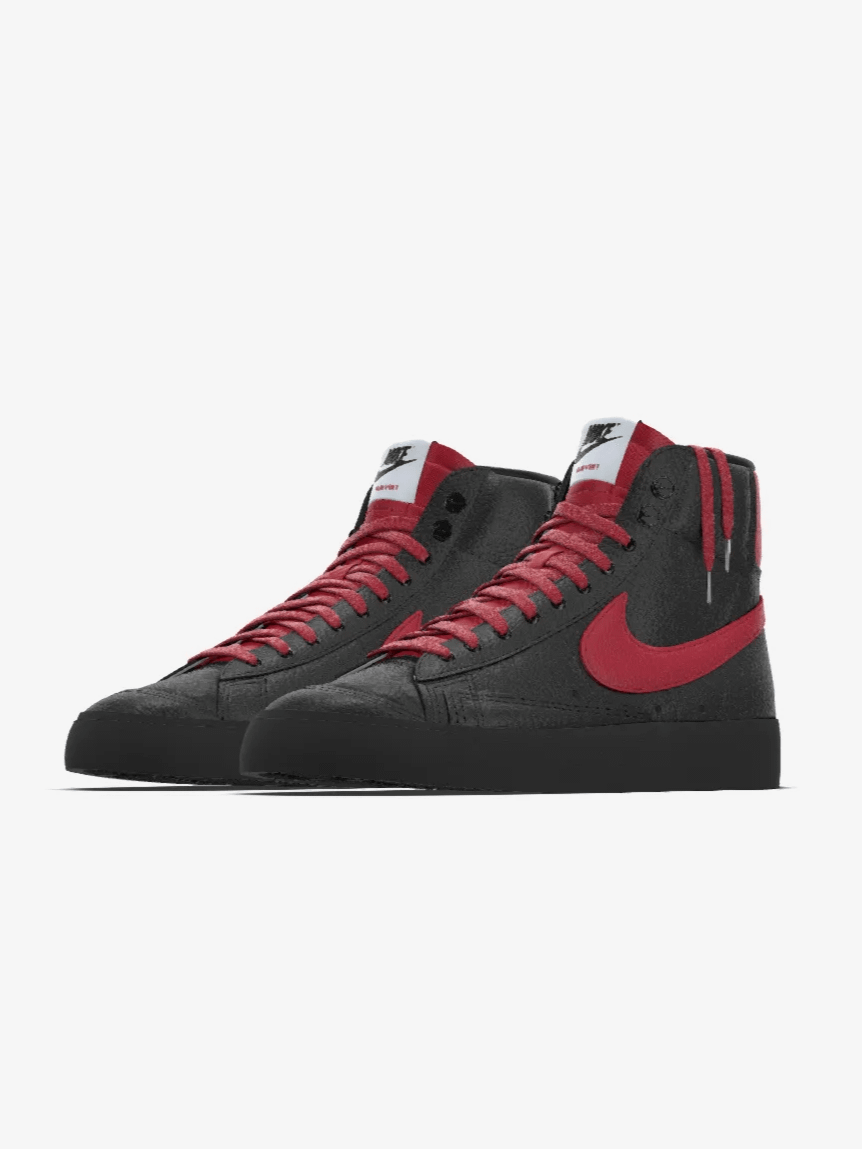 N1K3-C1TY Subvert Blazer High - Black product image (1)