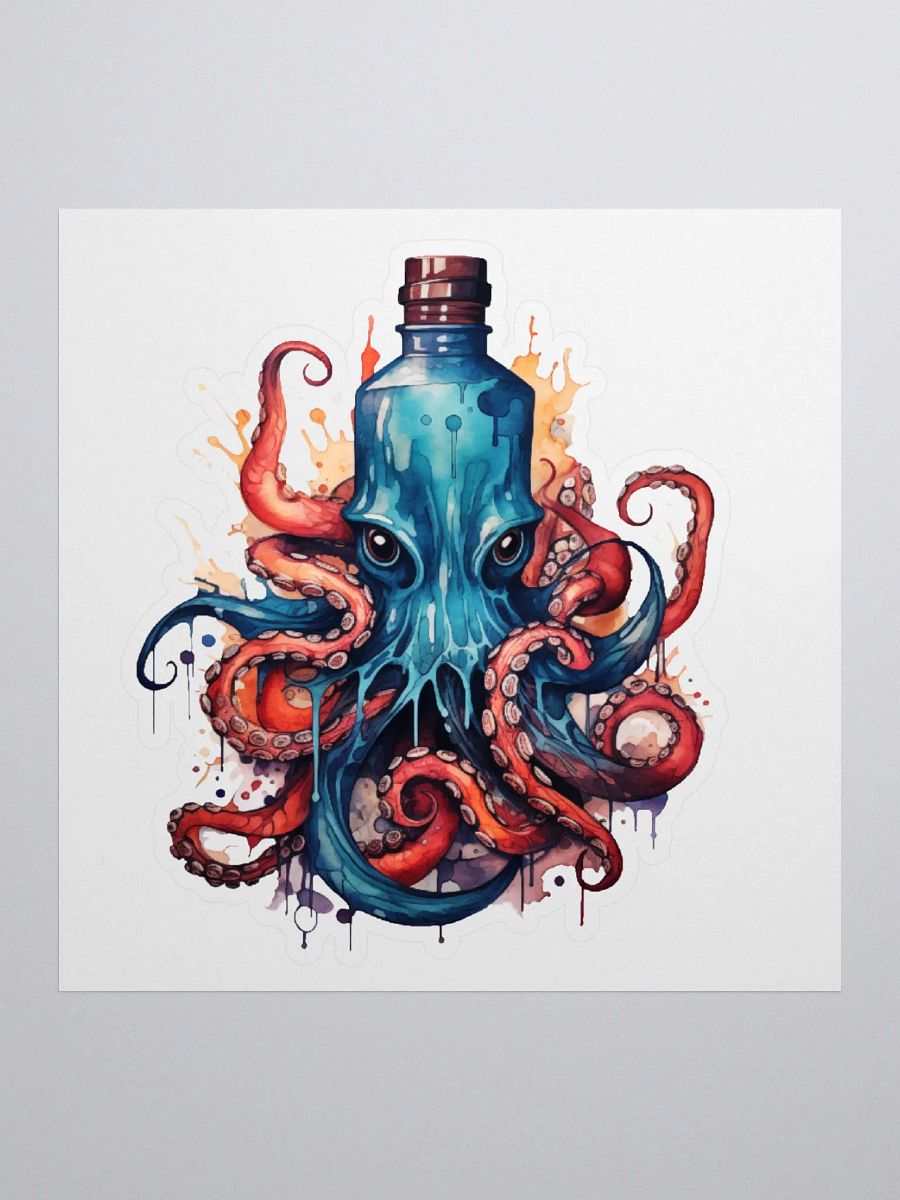 Octo-Bottle Sticker product image (4)
