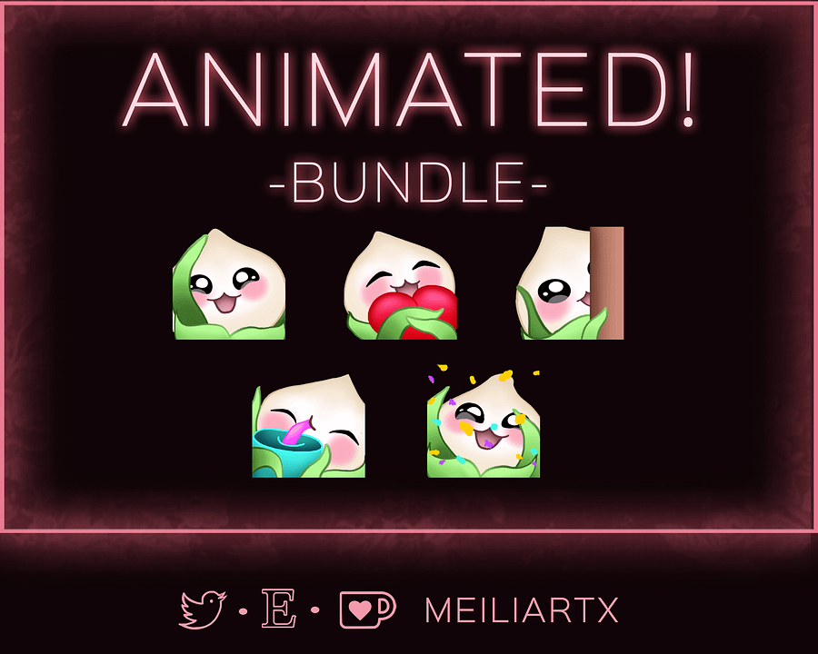 ANIMATED EMOTE SET Overwatch Pachimari product image (1)