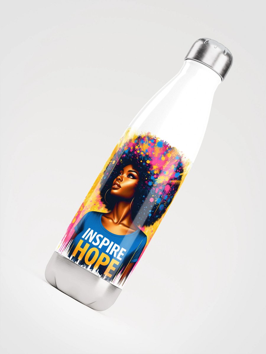 INSPIRE HOPE Afro-Inspired Stainless Steel Water Bottle product image (4)
