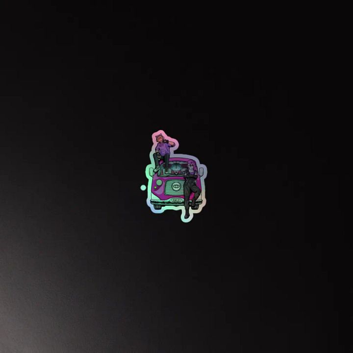 Scarlet Lashes Holographic Hydromatic Stickers product image (2)