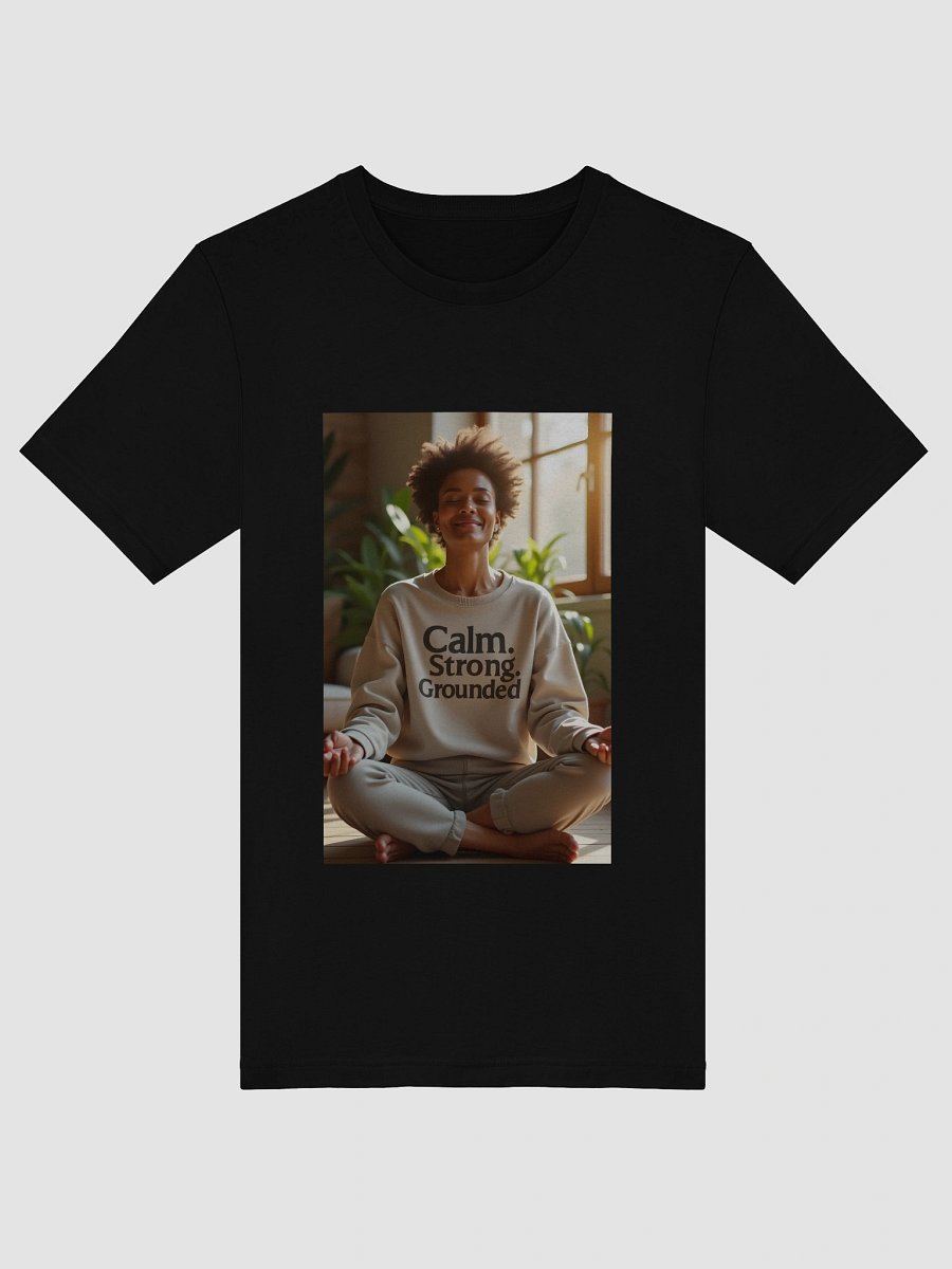 Calm. Strong. Grounded. Tshirt product image (5)