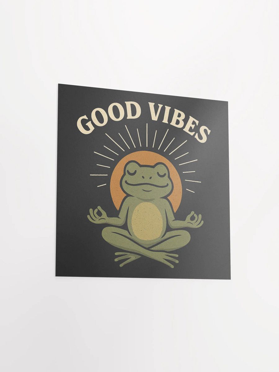Good Vibes Matte Poster product image (13)