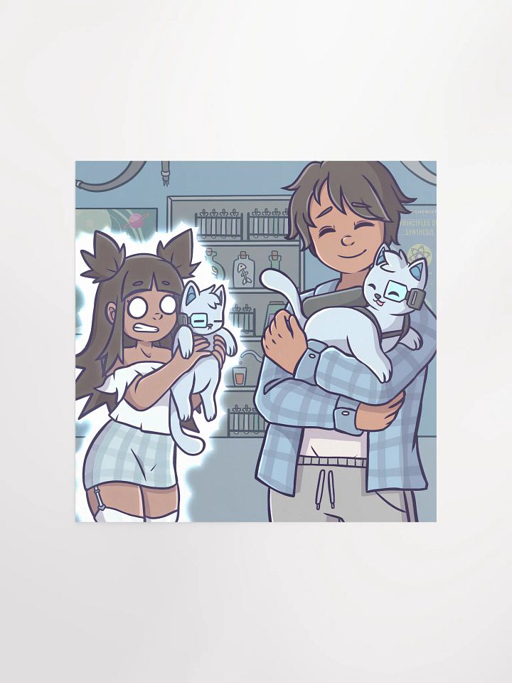 AshMCxAyano Robo-Kitty Poster product image (1)