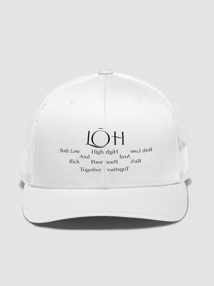 The Lives On HIGH | LOH | Trucker Hat | Black product image (1)