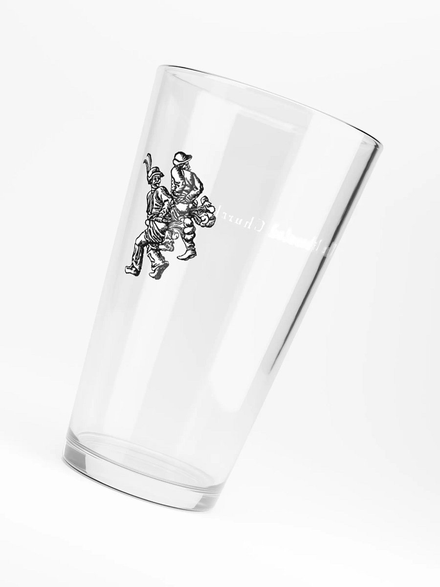 Farting Peasants (Liberated Church) beer glass product image (6)