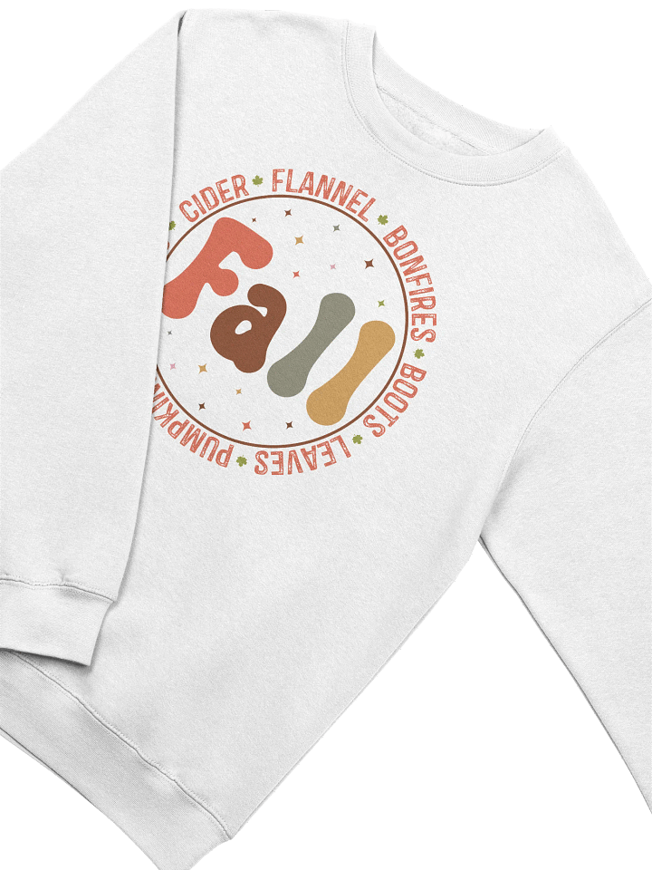 Fall Season Vibin Crewneck Sweatshirt product image (2)