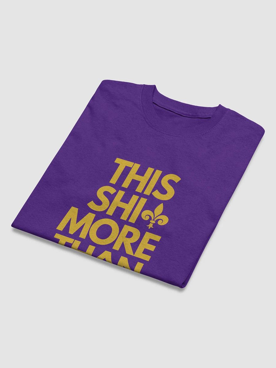 This Shit More Than A Game Shirt (Purple and Gold) product image (3)