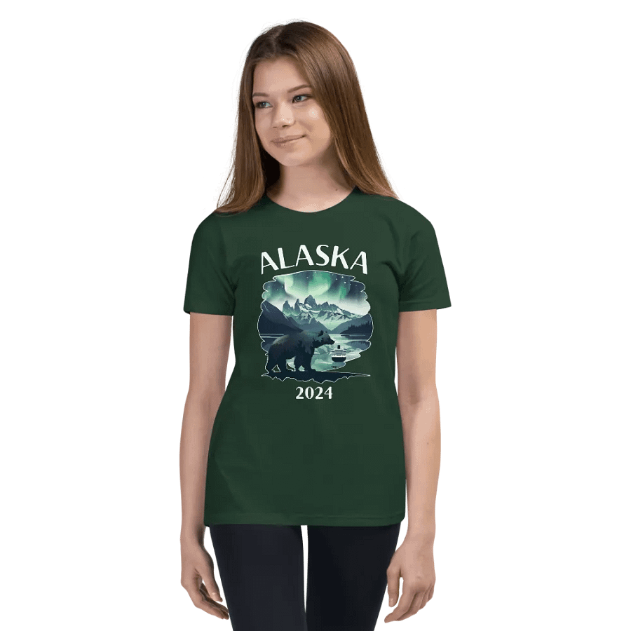 Alaska Wildlife 2024 Teens Dark T-Shirt product image (1)