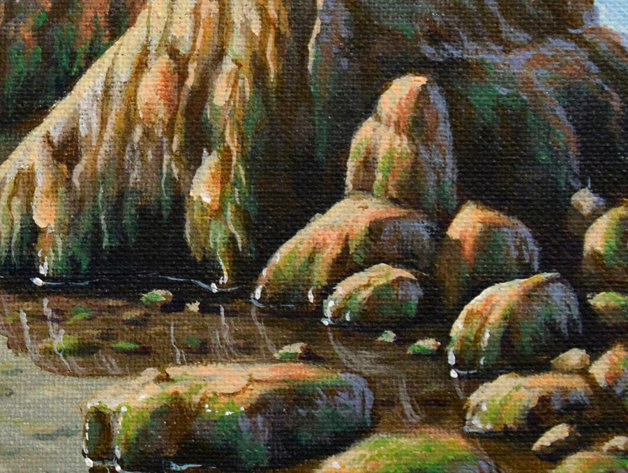 DOWNLOADABLE Acrylic Painting Tutorial - Shallow Beach product image (2)