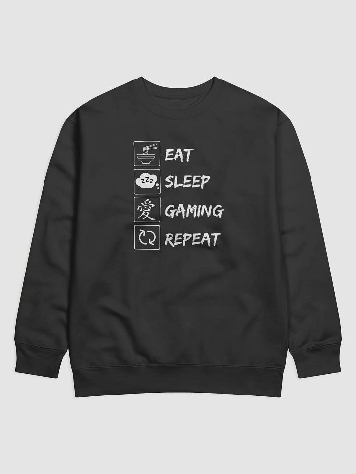 Eat, Sleep, Gaming, Repeat Sweatshirt | Premium Cotton Comfort product image (1)