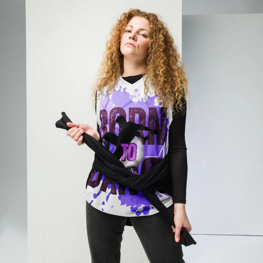 Dynamic Born to Dance His Silhouette Energy Basketball Jersey product image (6)