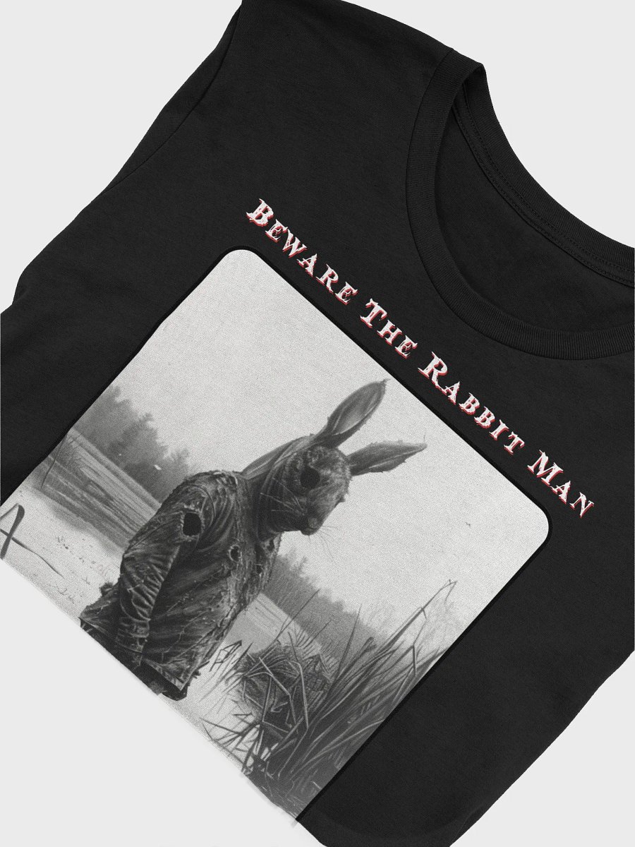 Rabbit Man T-Shirt in Black product image (5)