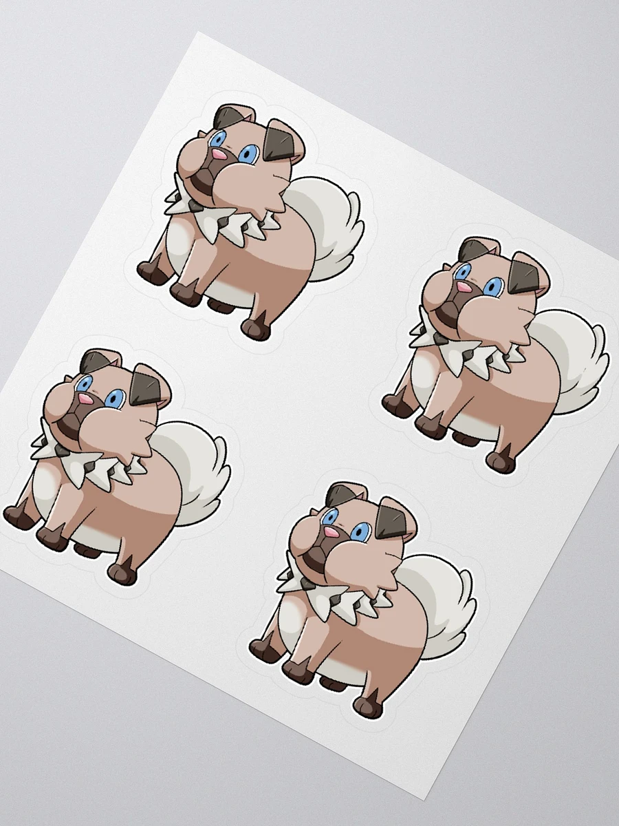 Chubby Rockruff Sticker Sheet product image (2)