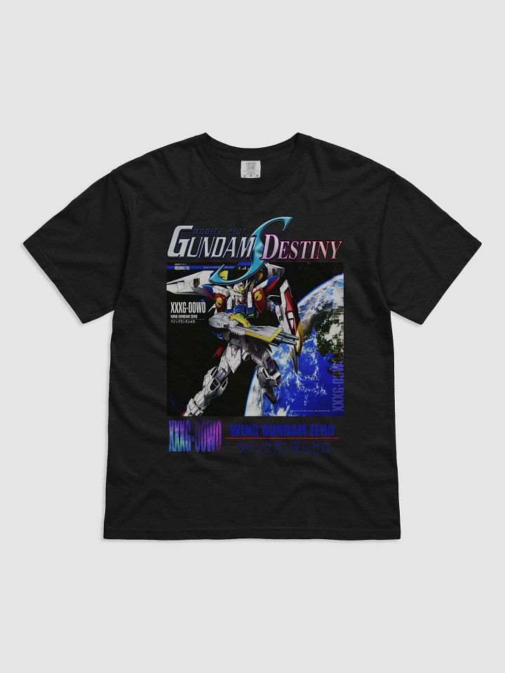 Wing Gundam Zero Mech Space T-Shirt product image (10)