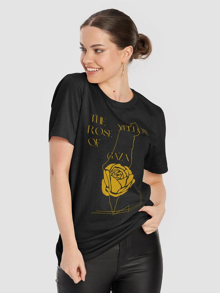 Yellow Rose of Gaza Canvas Tee product image (2)