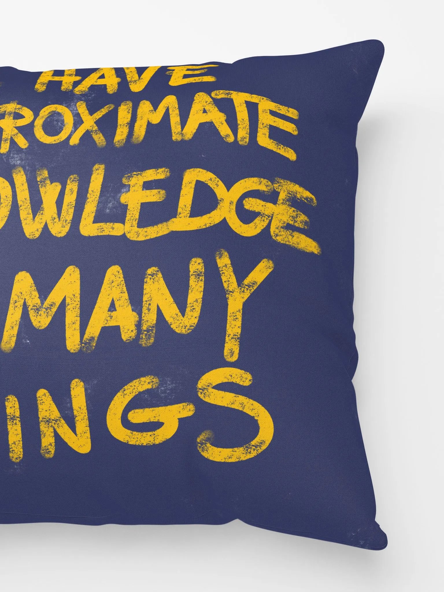 Demon Cat Pillow Double Sided With Text product image (4)