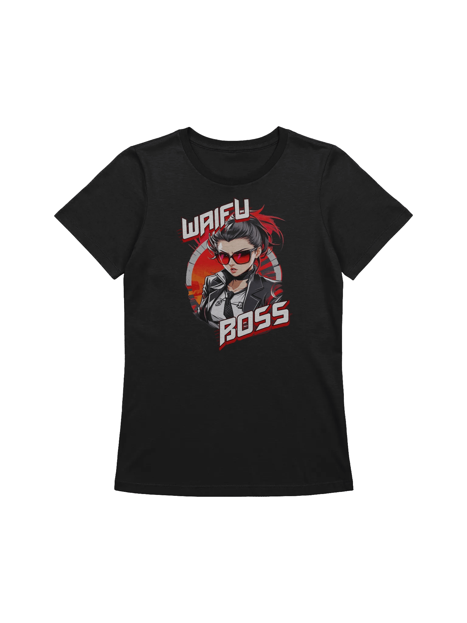 Waifu Boss v1 - Bella Canvas Women's Supersoft Relaxed-fit T-Shirt product image (2)