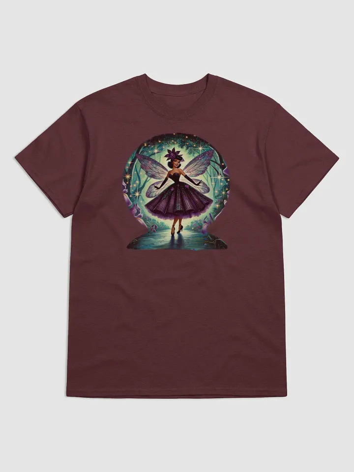 Enchanted Forest Purple Fairy Basic T-Shirt by Gildan product image (8)