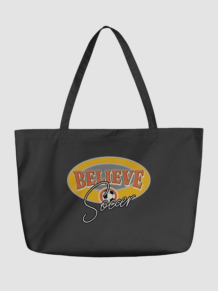 Believe Soccer Organic Tote product image (2)