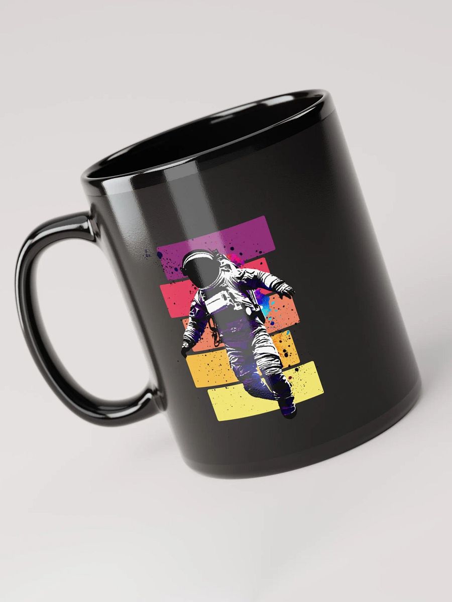Cosmic Freedom: Retro Illustration of the Floating Astronaut (front & back) product image (3)