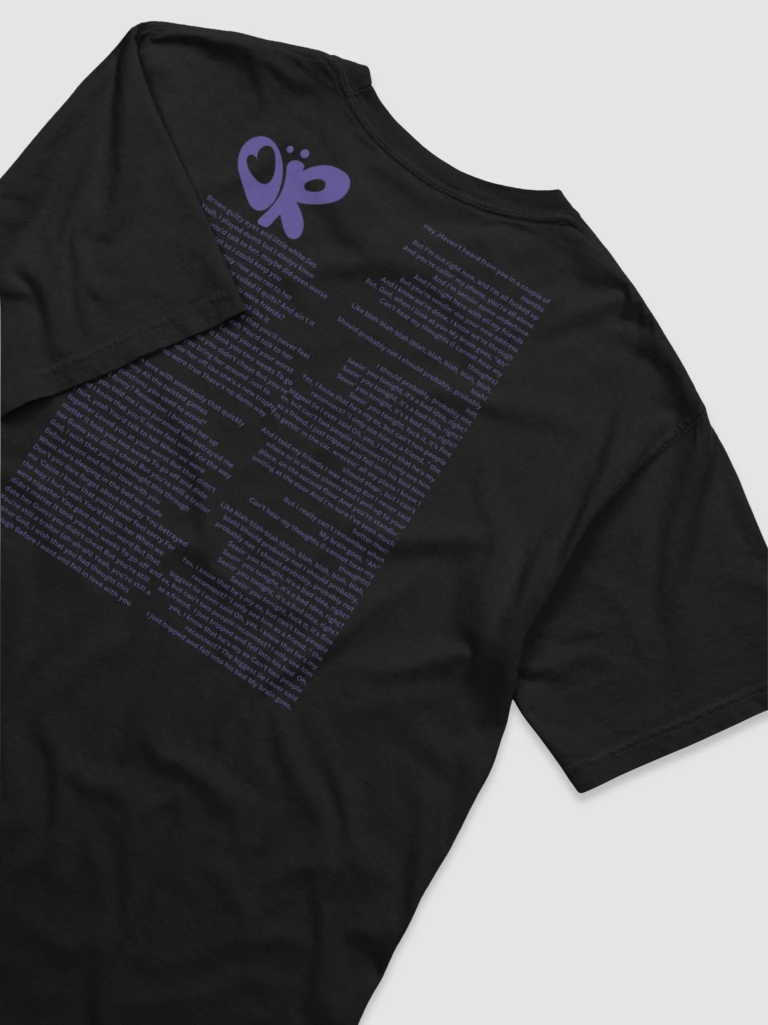 GUTS TOUR LYRIC SHIRT TRAITOR X BAD IDEA RIGHT? product image (5)