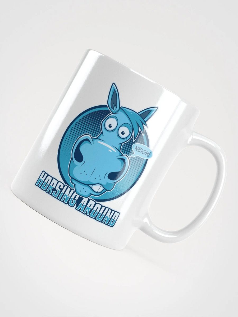 Funny Retro Horse Lover Coffee Mug – Horsing Around product image (4)