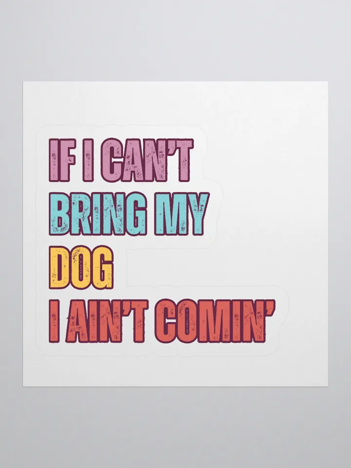 Dog Lover's Mantra Stickers product image (2)