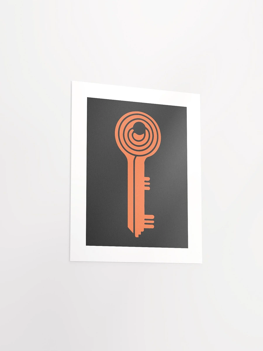 Orange Key To My Midcentury Heart - Print product image (3)