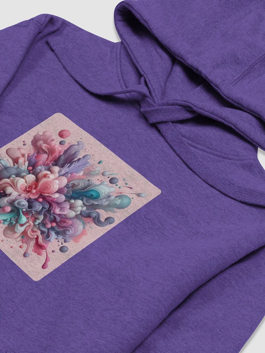 Ethereal Explosion Unisex Hoodie | AI Design abstrakte Flüssigkeit product image (3)