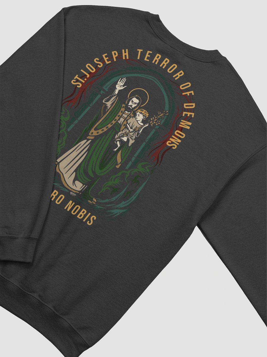 St.Joseph Terror of Demons Sweatshirt product image (2)