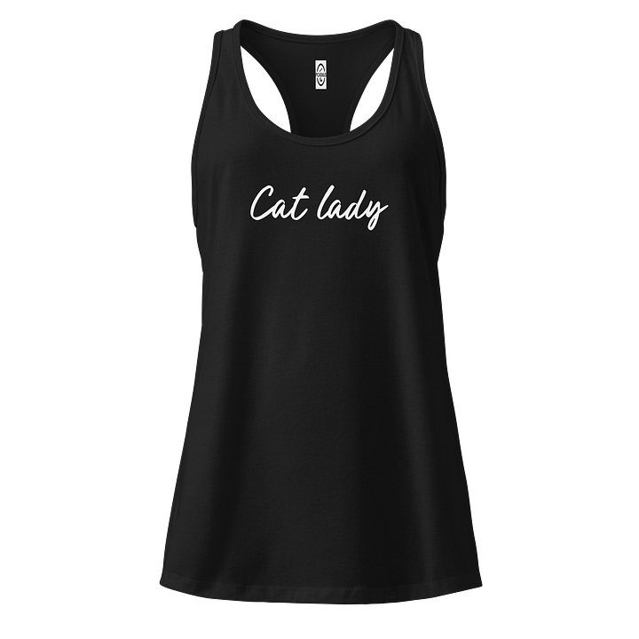cat lady Women's Racerback Tank Top product image (1)