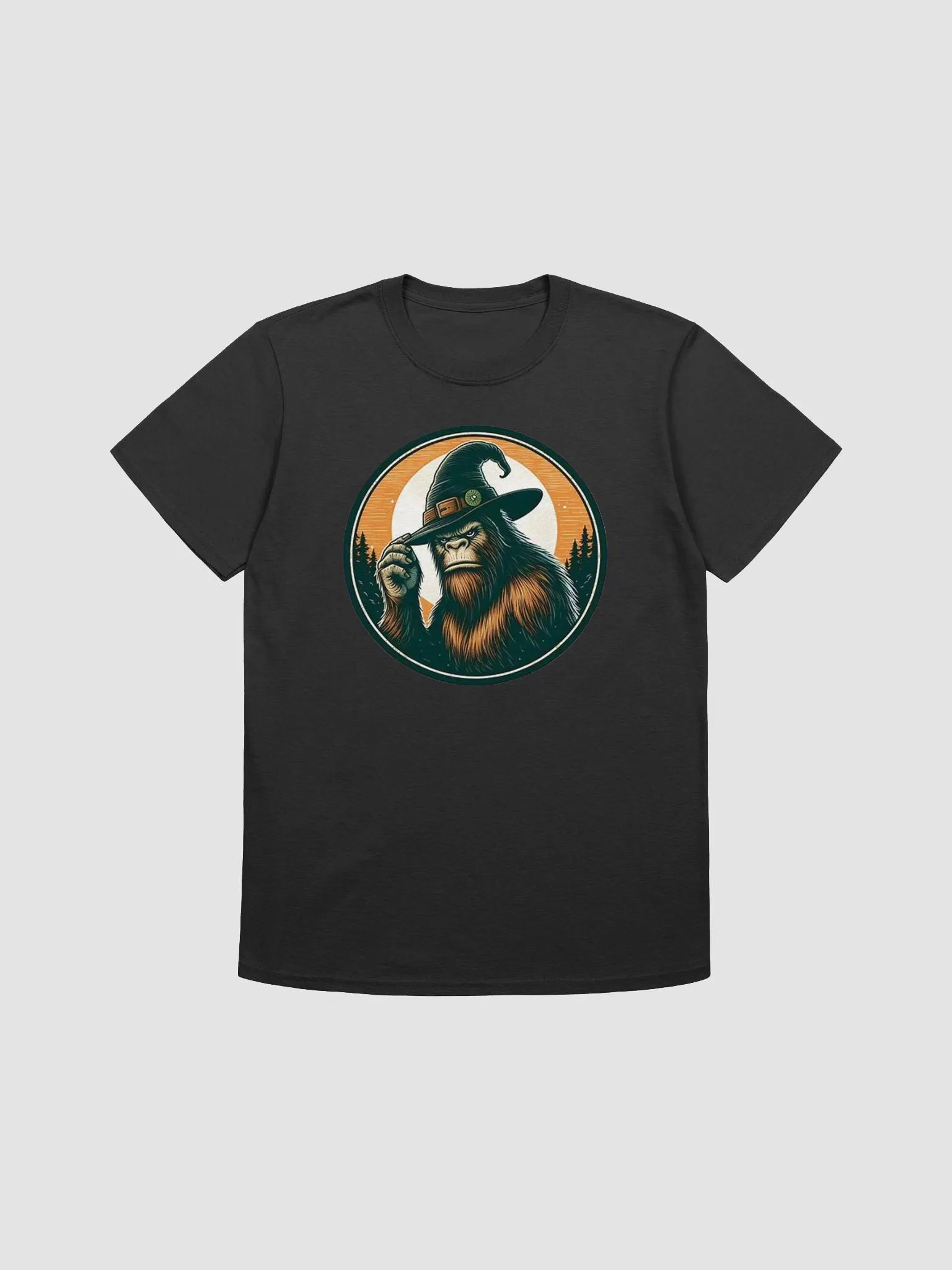 HALLOWEEN TEE - BIGFOOT WITCH HAT product image (1)