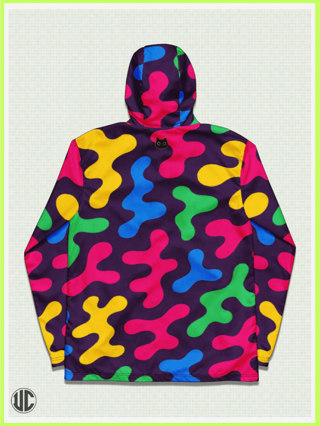 Nova’s Windbreaker – Acid Pop Camo product image (2)