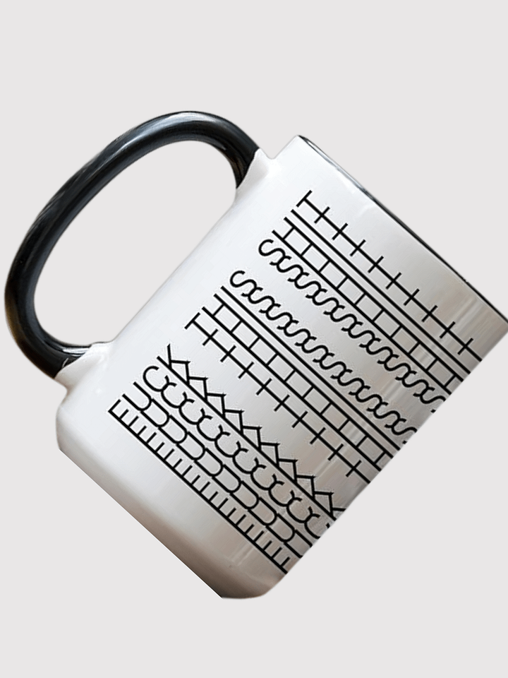 "F*CK THIS SHIT" Optical Illusion Mug – For the Quietly Unhinged product image (2)
