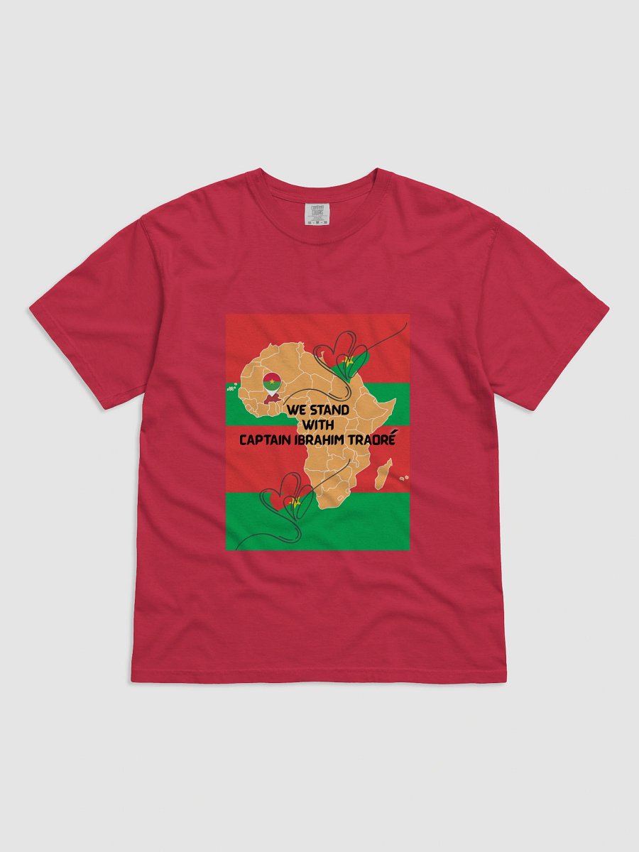Solidarity With Captain Ibrahim Traoré Men's T-Shirt product image (11)