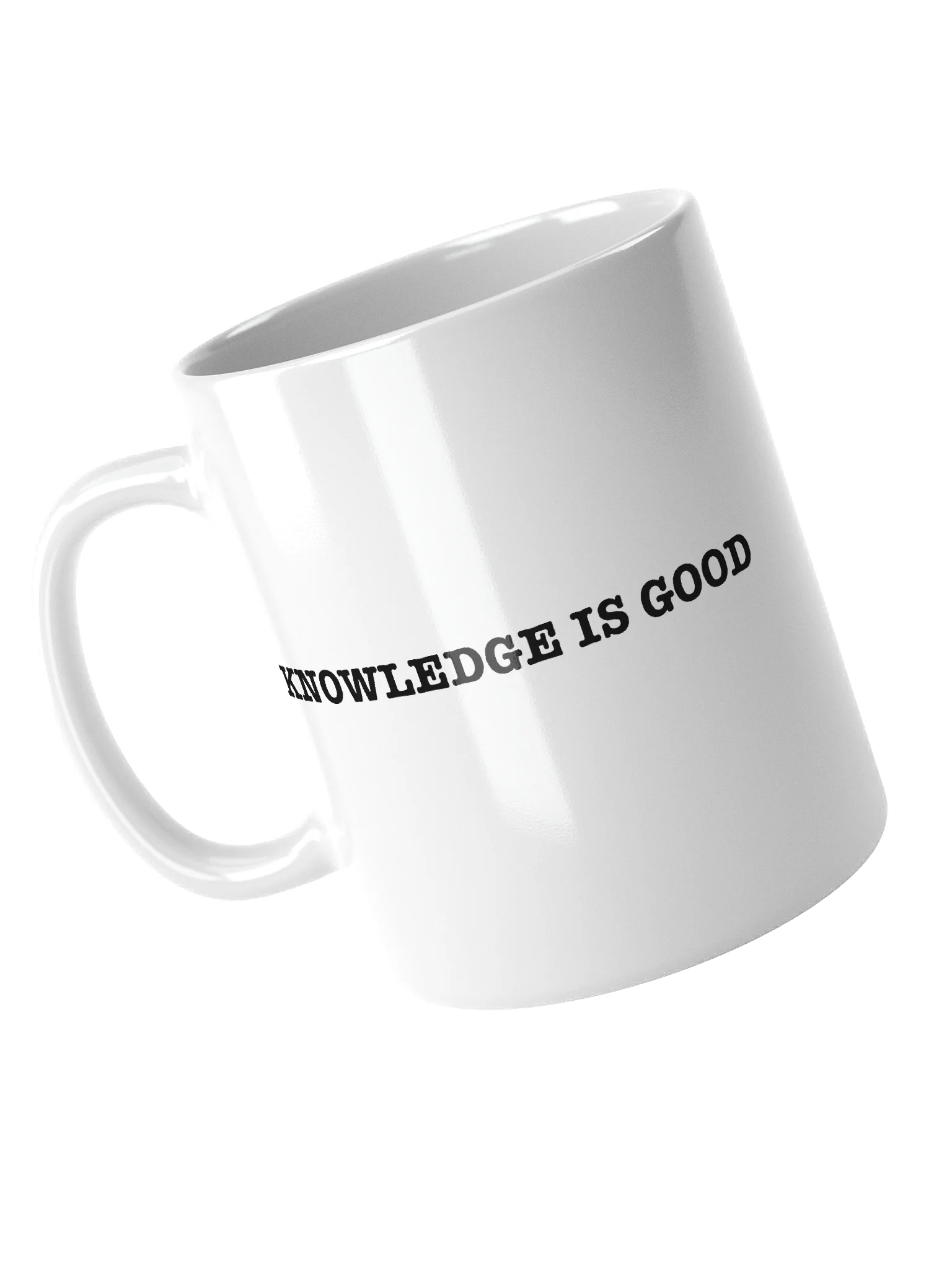 Knowledge is Good Glossy Mug - V1 product image (4)